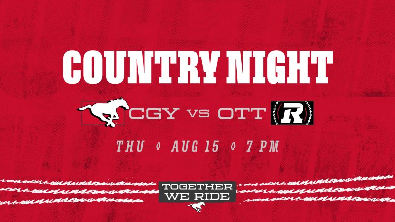 Country Night: CGY vs OTT