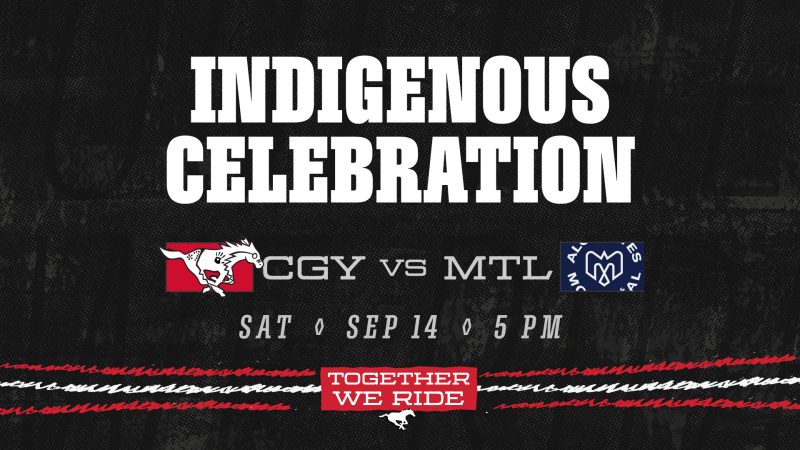 Indigenous Celebration: CGY vs MTL