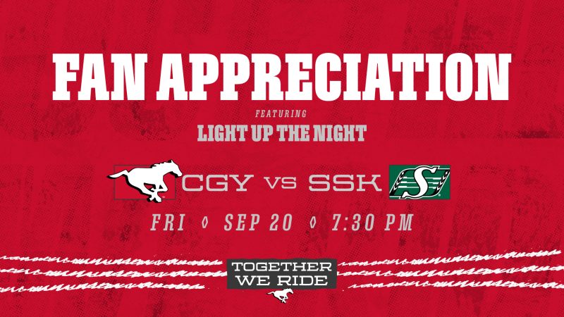 Fan Appreciation: CGY vs SSK Featuring Light Up The Night